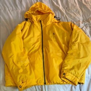 Vintage polo bomber jacket